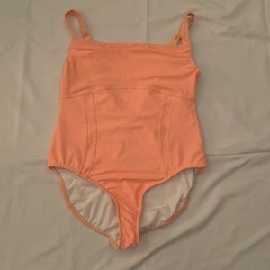 Peach collections by Claudia ballet leotard